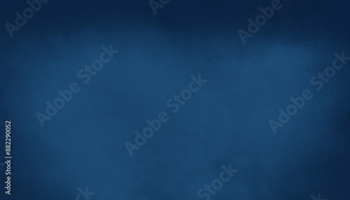 Calm Blue Grunge Background with Soft Blur and Elegant Minimalism