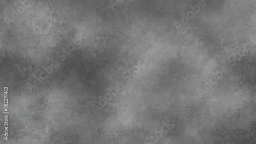 Copyspace on Grunge Textured Grey Wall, Abstract Watercolor Background