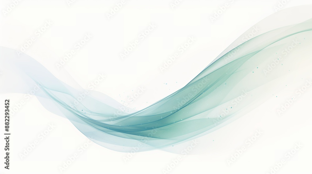 Obraz premium 抽象的な波のデザインの背景画像