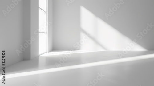 Wallpaper Mural white room with window Torontodigital.ca