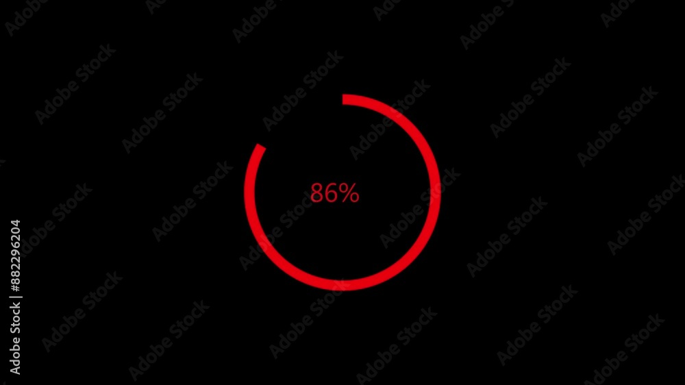 Progess Bar Neon Color Black Background Progess Bar Neon Color Black Background