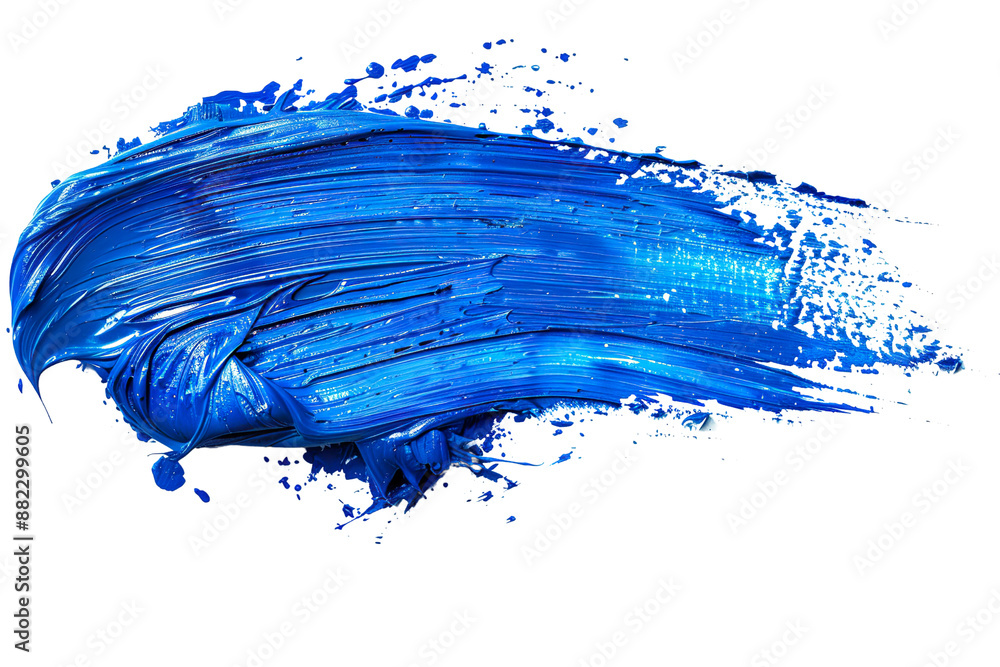 Blue Paint Brushstroke PNG Transparency Isolated Art Blue Paint Brushstroke PNG Transparency Isolated Art