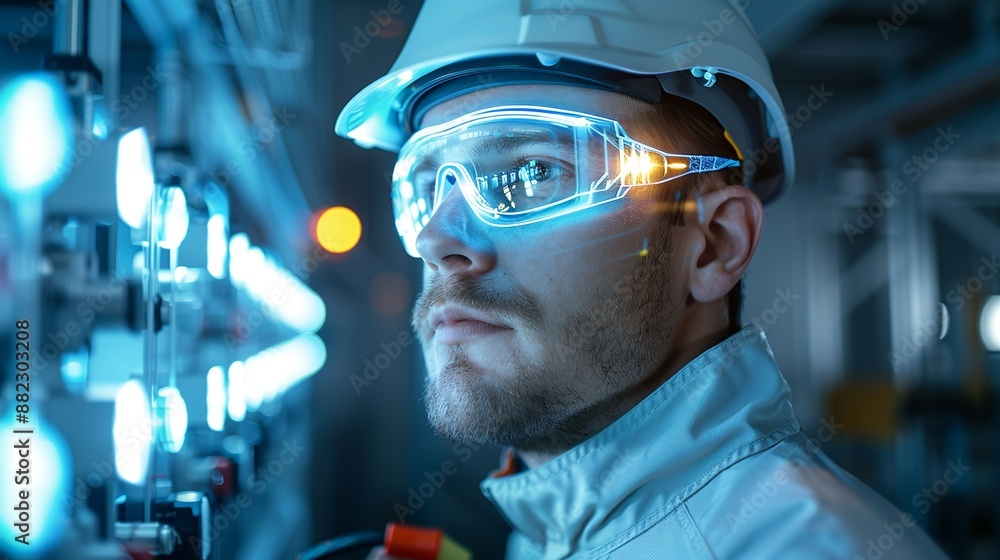 Double exposure image of engineers in a twilight factory setting, demonstrating dedication and modern technology driving their electrical and mechanical tasks Illustration, Image, , Minimalism, Double exposure image of engineers in a twilight factory setting, demonstrating dedication and modern technology driving their electrical and mechanical tasks Illustration, Image, , Minimalism,