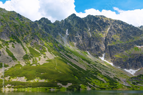 Mountains in the Czarna Gasienicowa valley.