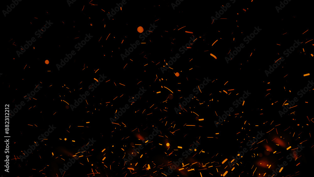 Dynamic Fire Sparks Background Featuring Glittering Ember Particles for Dramatic Effects. Dynamic Fire Sparks Background Featuring Glittering Ember Particles for Dramatic Effects.
