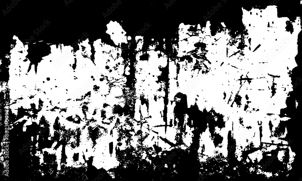 Rusty Grunge Texture. Aggressive Damaged Surface. Black White Dust Distressed Background. Peeled Beton. Urban Old Wall. Rough Black and White Stone. Rusty Grunge Texture. Aggressive Damaged Surface. Black White Dust Distressed Background. Peeled Beton. Urban Old Wall. Rough Black and White Stone.