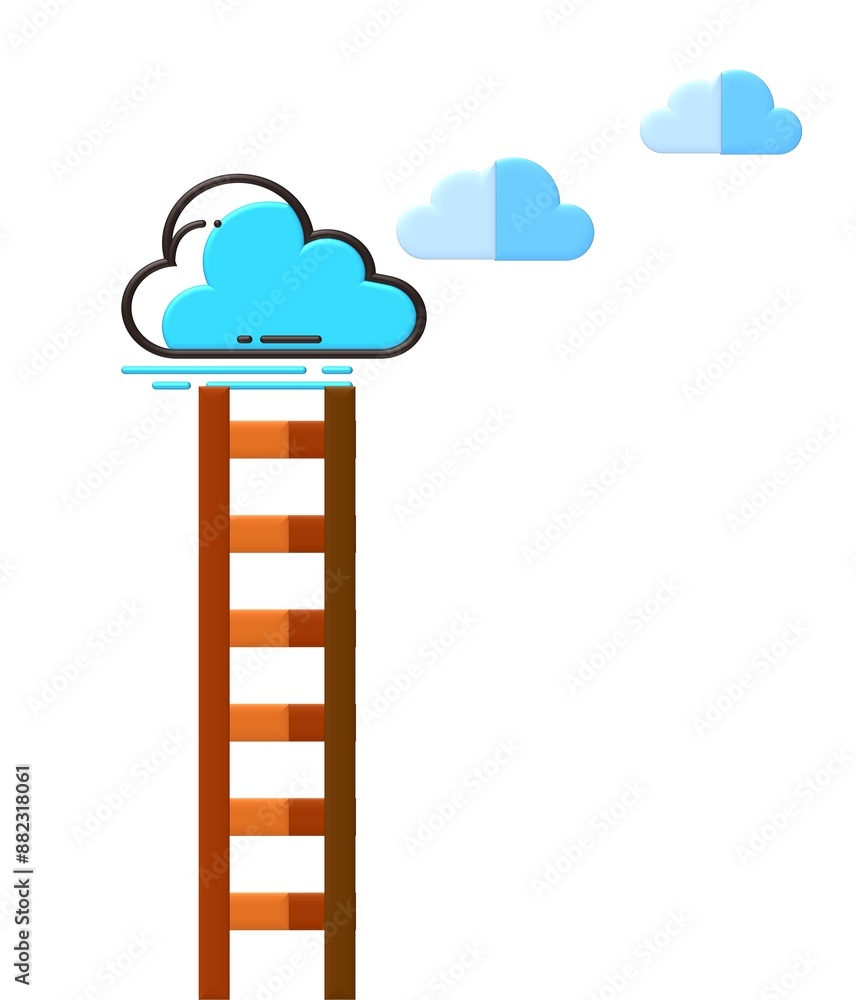 Ladder Cloud Pictures, Images and Stock Photos Ladder Cloud Pictures, Images and Stock Photos