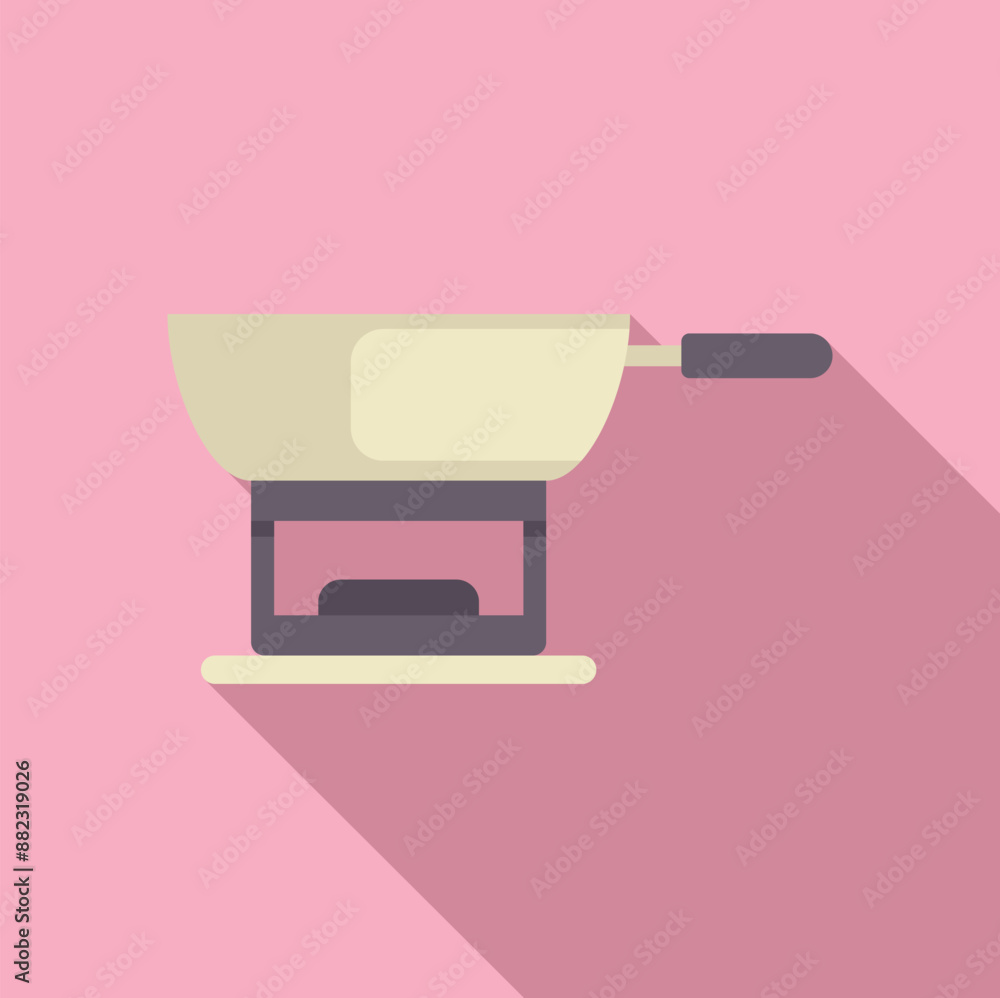 Empty wok heating on portable gas stove, perfect for asian cuisine and stir frying Empty wok heating on portable gas stove, perfect for asian cuisine and stir frying