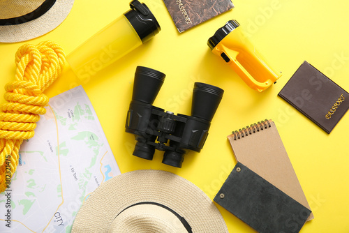 Composition with travel ite...