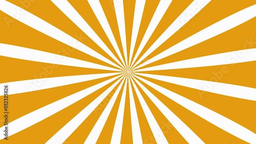 orange sunburst background
