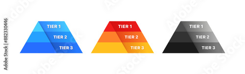 Top Set Icons. Flat style. Vector icons.