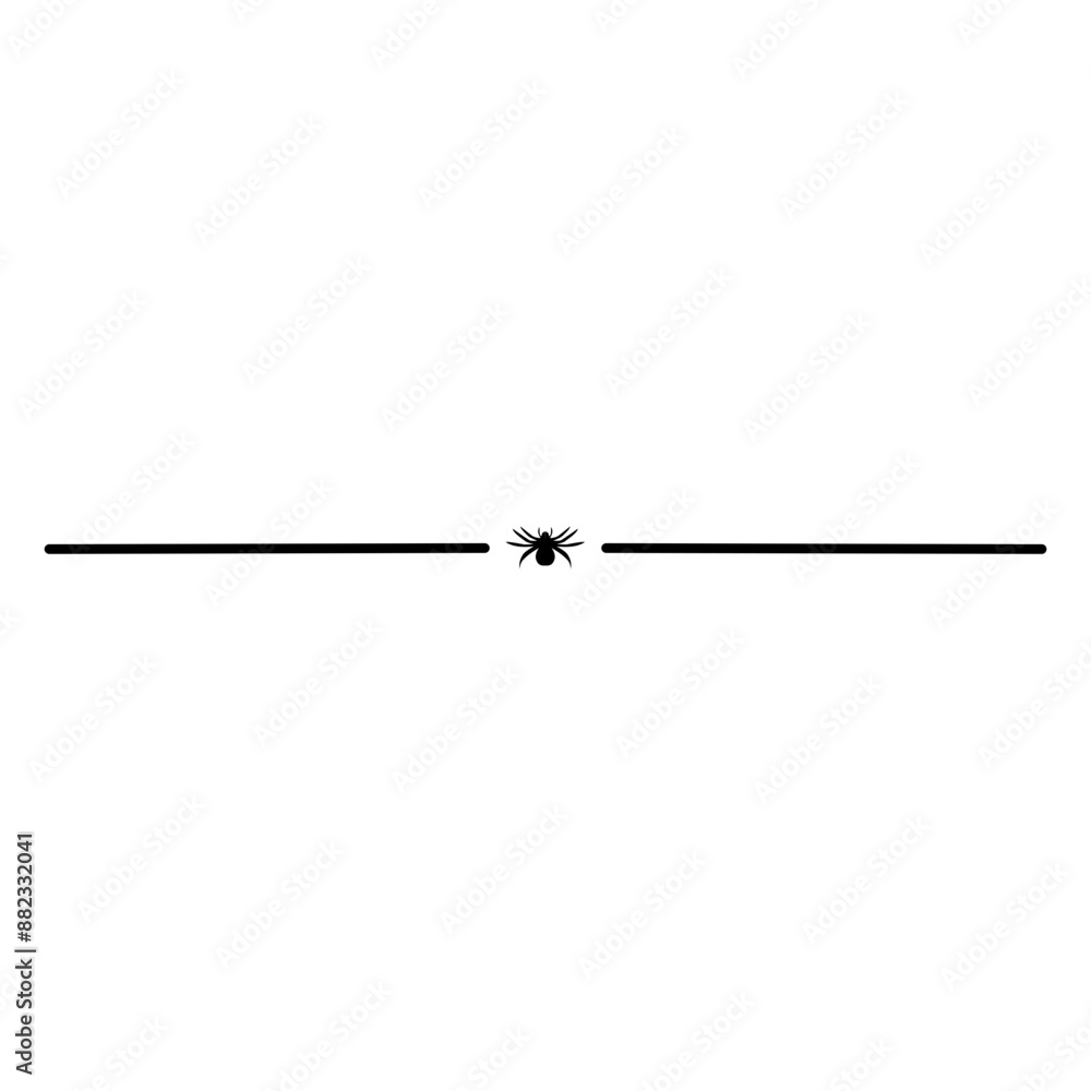 spider border line spider border line