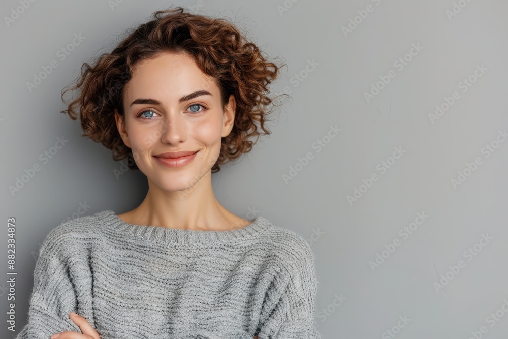 Portrait of a Young Woman with Natural Beauty Genuine Smile Perfect for Conveying Authenticity and Warmth Wallpaper Digital Art Poster Brainstorming Map Magazine Background Cover Portrait of a Young Woman with Natural Beauty Genuine Smile Perfect for Conveying Authenticity and Warmth Wallpaper Digital Art Poster Brainstorming Map Magazine Background Cover