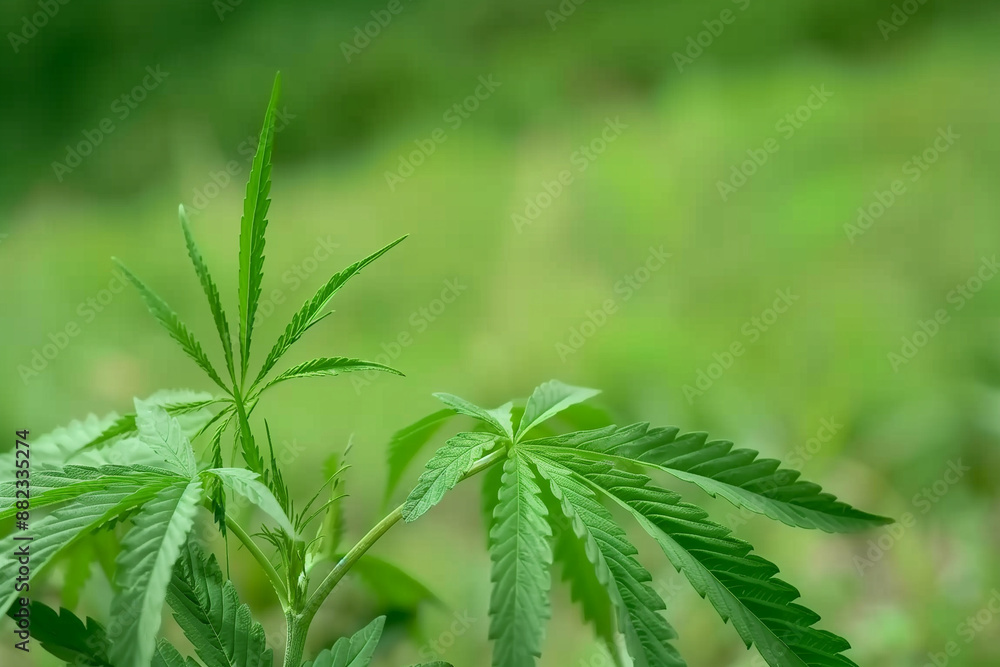 Cannabis Plant. Marihuana. ground up .THC. CBD. Natural Green. background Cannabis Plant. Marihuana. ground up .THC. CBD. Natural Green. background