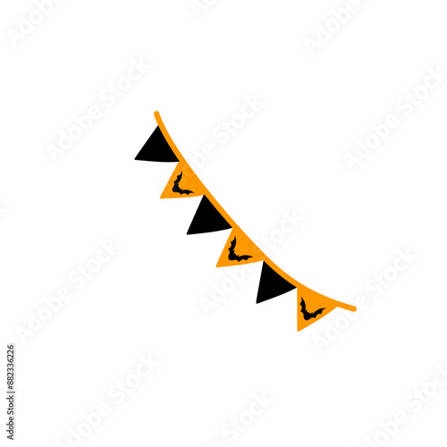 Halloween flag banner