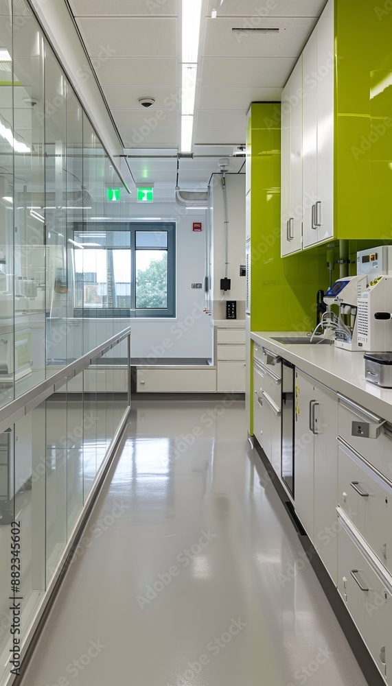 Advanced Laboratory Interior Focused on Developing and Testing Sustainable Fuel Cells for Aviation
