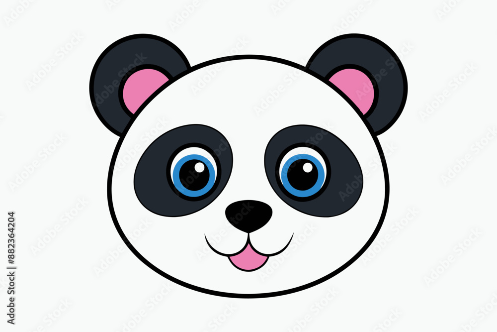 Fototapeta premium panda vector