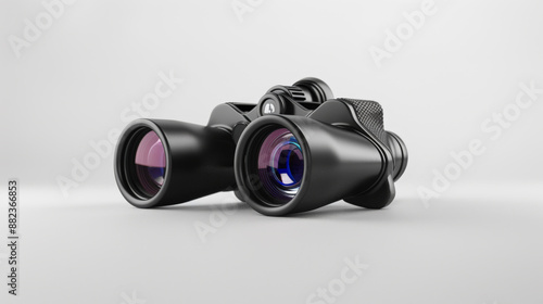 Advanced Night Vision Binoculars. Generative AI