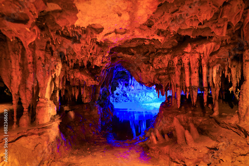 Beautiful Scenic View of a Florida Cavern