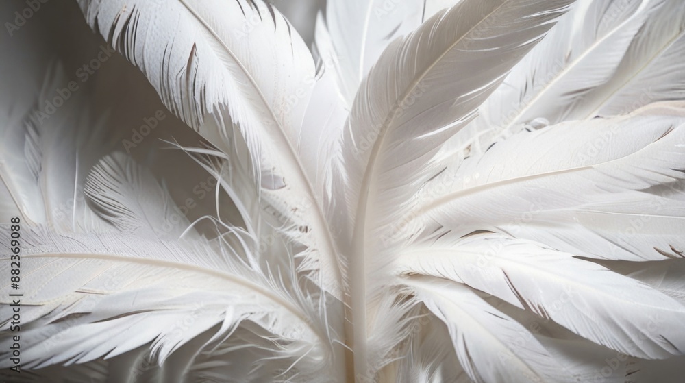 White feather texture White feather texture