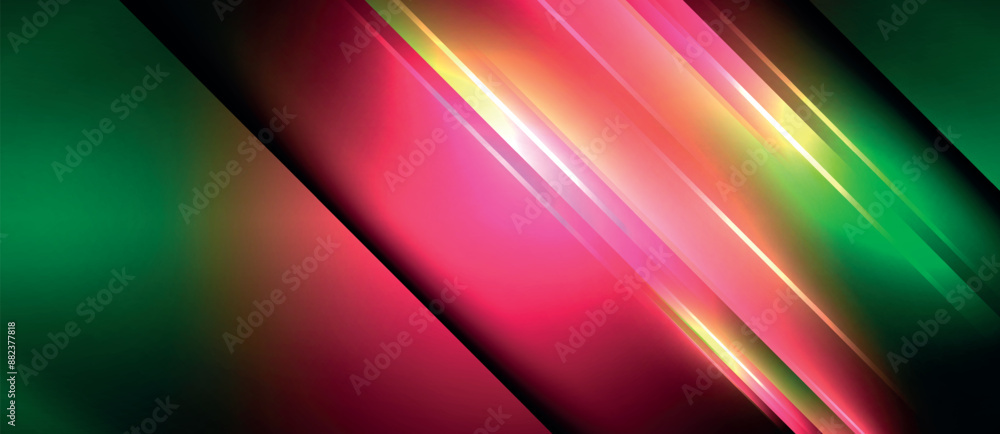 Neon glowing circle rays, light round lines in the dark, planet style neon wave lines. Energetic electric concept design for wallpaper, banner, background Neon glowing circle rays, light round lines in the dark, planet style neon wave lines. Energetic electric concept design for wallpaper, banner, background