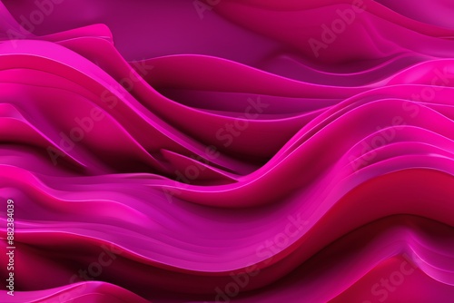 Magenta Colors wave abstract 3D background