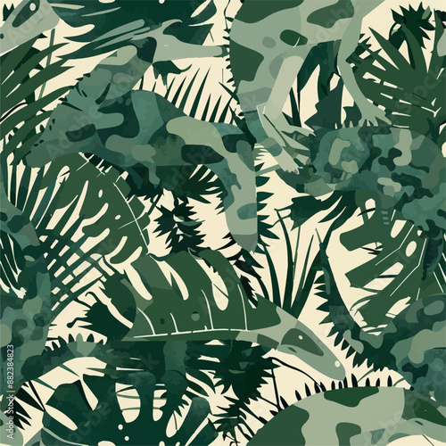 Seamless patterns featuring dinosaurs in various styles, from Cambrian to Jurassic periods. Designs include striped, camouflaged, and playful motifs. Ideal for textiles, wallpapers, and creative proje