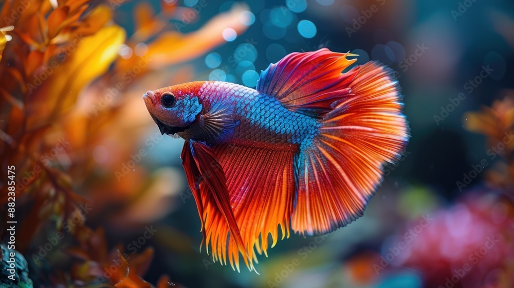 Vibrant Siamese Fighting Fish Vibrant Siamese Fighting Fish