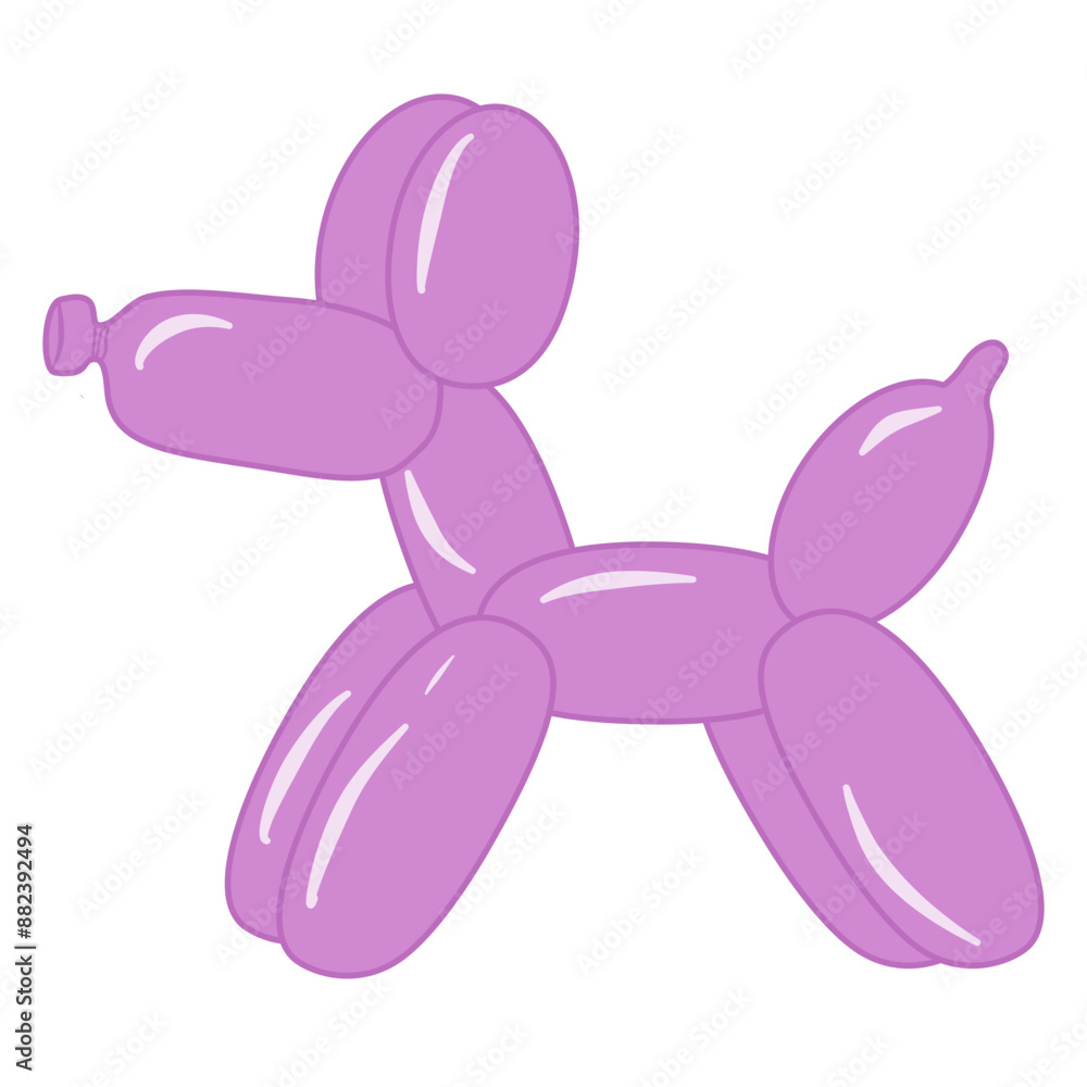 Palloncino in lattice modellato a forma di cagnolino - festa - pagliaccio - colore rosa. grafica vettoriale - biglietti di auguri, baby shower, inviti, decorazione, scrapbooking, sublimazione Palloncino in lattice modellato a forma di cagnolino - festa - pagliaccio - colore rosa. grafica vettoriale - biglietti di auguri, baby shower, inviti, decorazione, scrapbooking, sublimazione