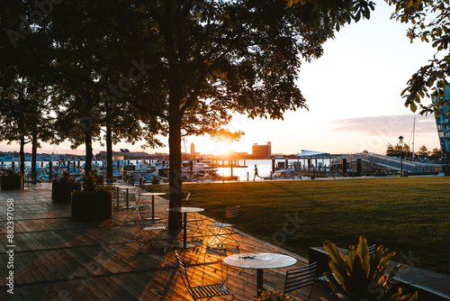 Boston Sunrise from Seaport