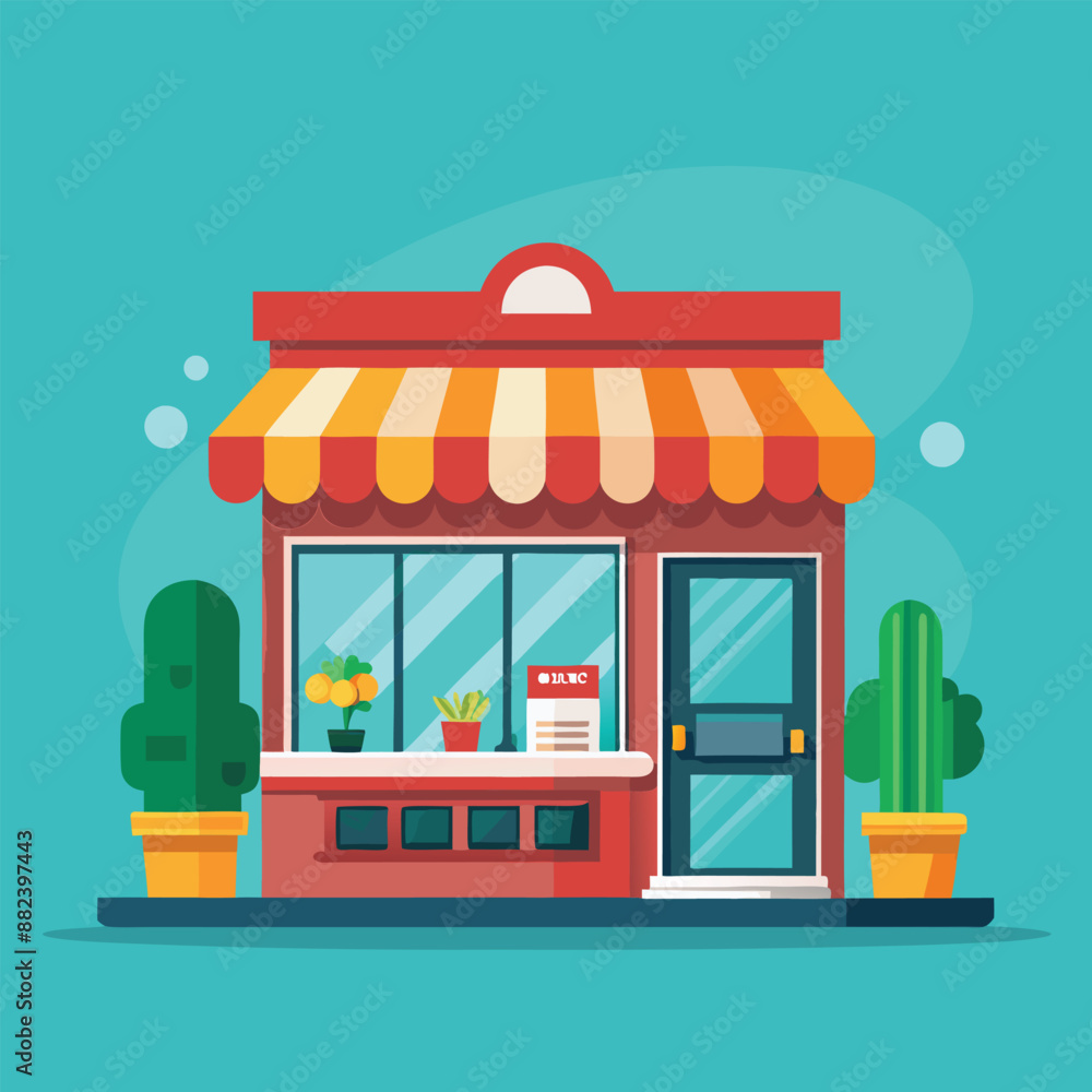 shop illustration vector shop illustration vector