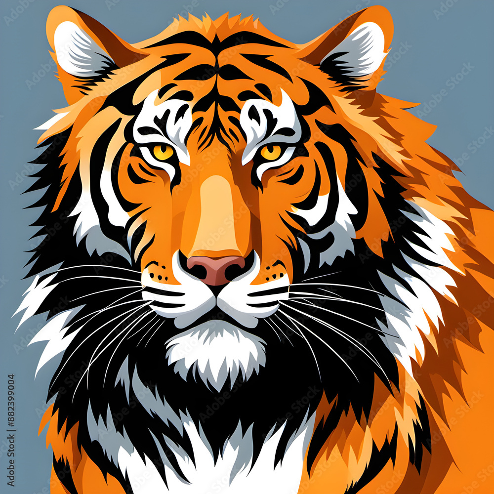 tiger head vector tiger head vector