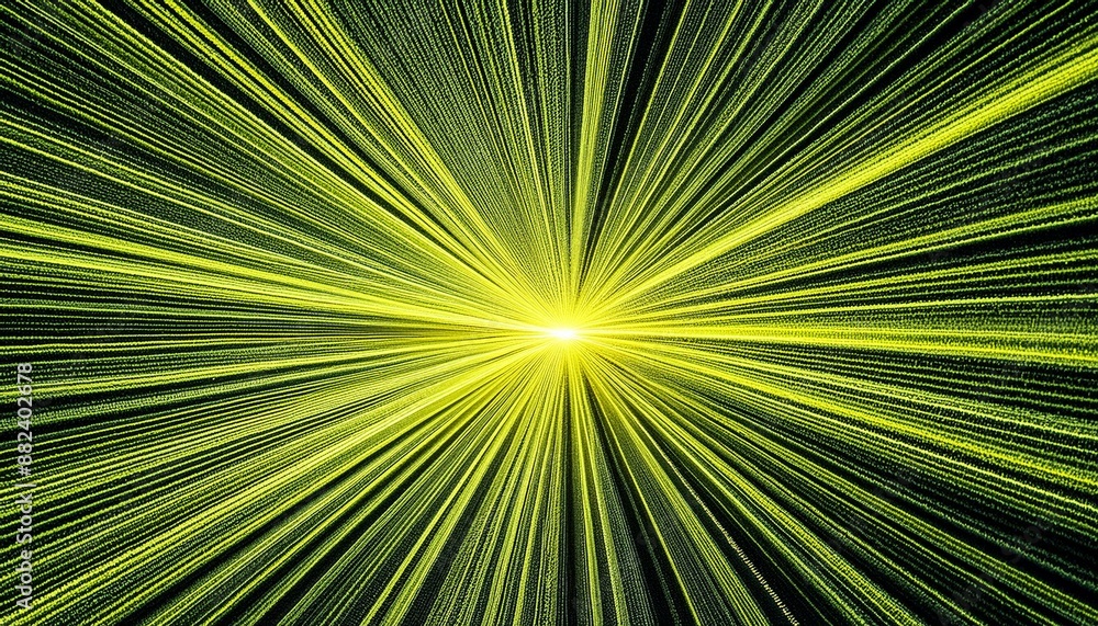 Reflective yellow laser straight light ray on a plain black background Reflective yellow laser straight light ray on a plain black background