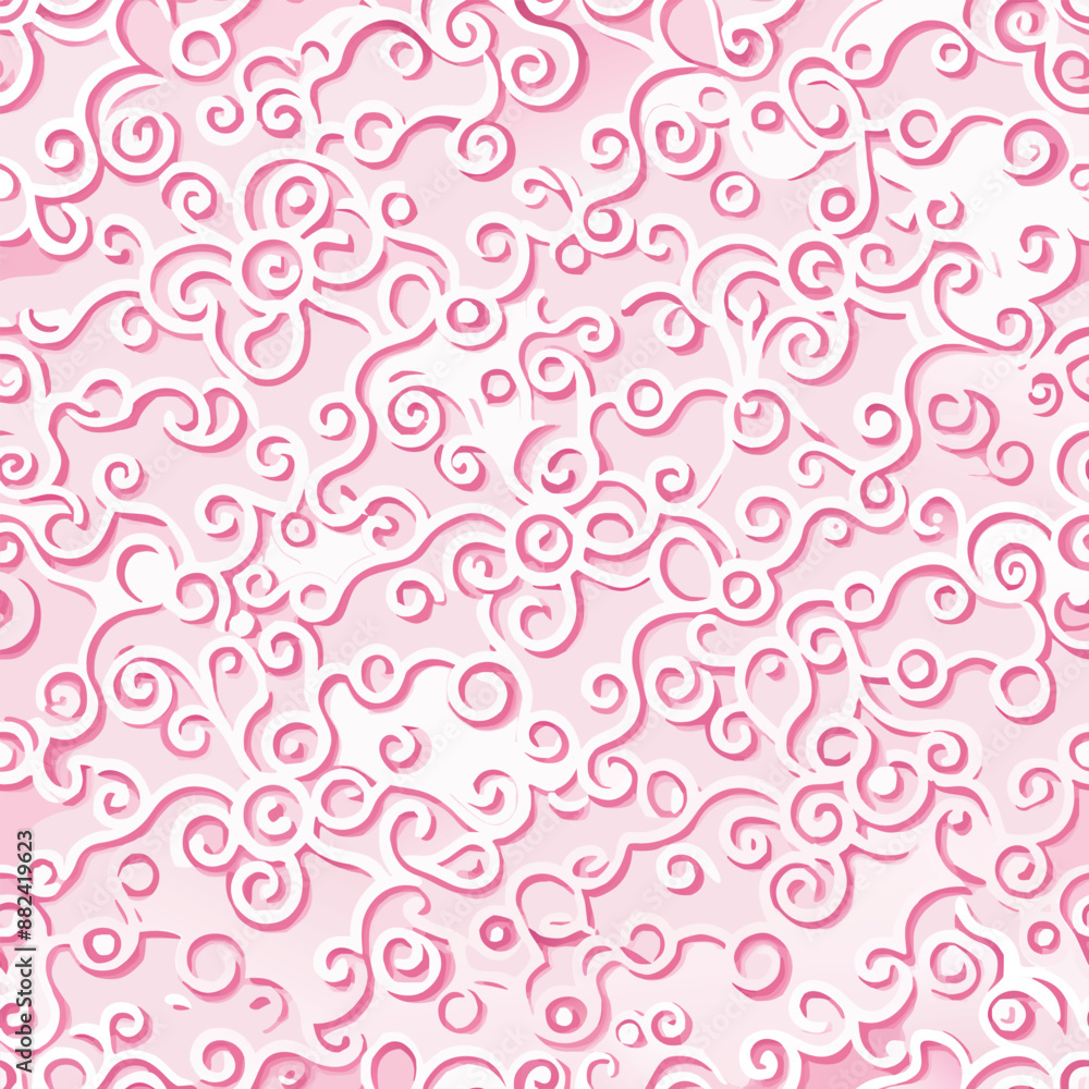 Ethnic style ornament seamless vector pattern, isolated white background Ethnic style ornament seamless vector pattern, isolated white background