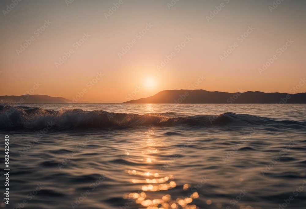 on riviera french forest ai tree poster sunset generative water landscape sea nature on riviera french forest ai tree poster sunset generative water landscape sea nature