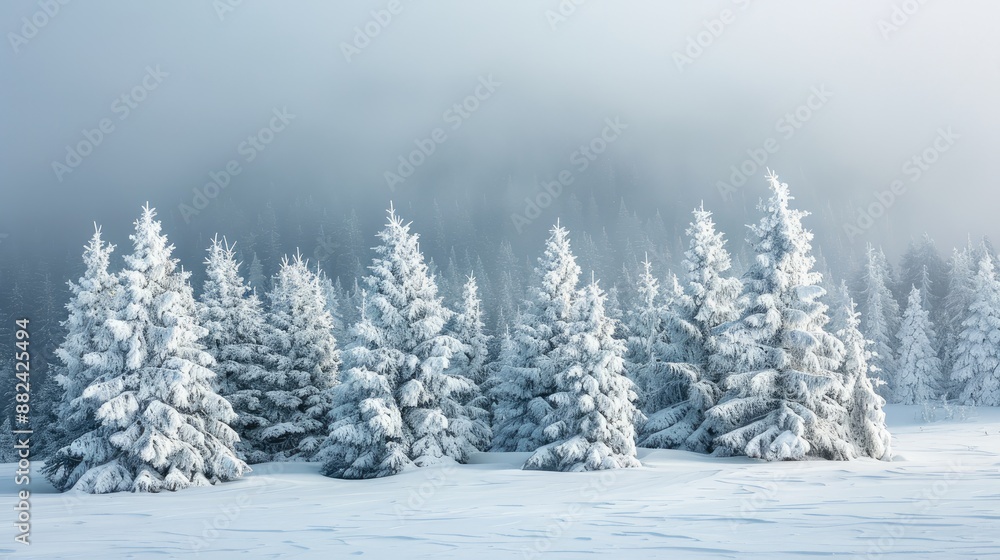 Obraz premium Snowscape Symphony