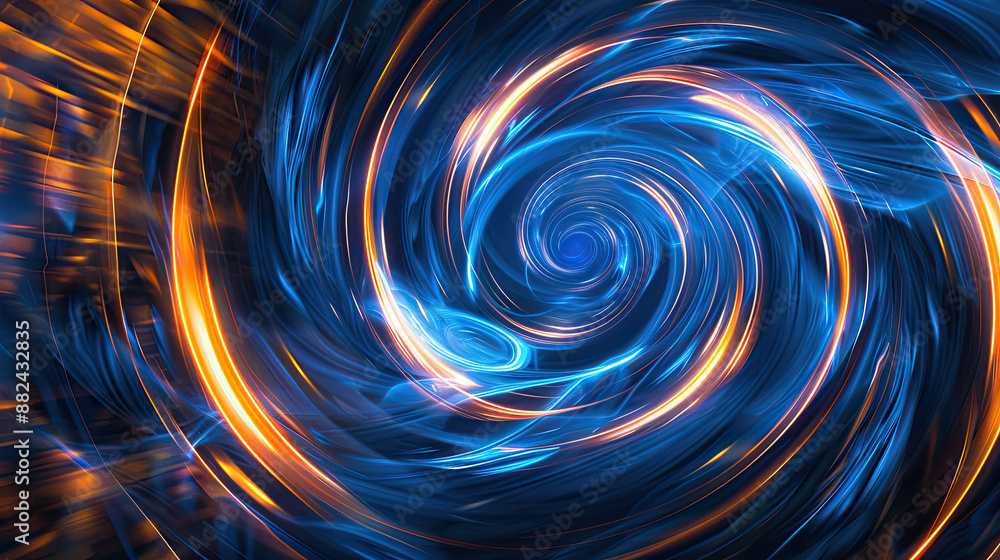 Wonderful and abstract round and parabolic patterns draw different light paths with LED ball lights on a dark background, pendulum. Wonderful and abstract round and parabolic patterns draw different light paths with LED ball lights on a dark background, pendulum.