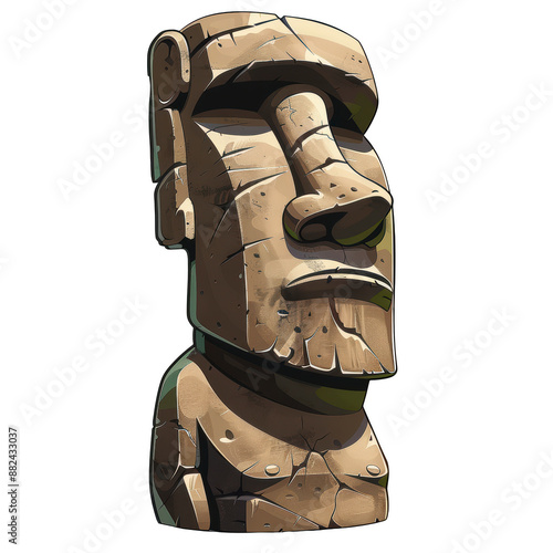 Maoi head PNG