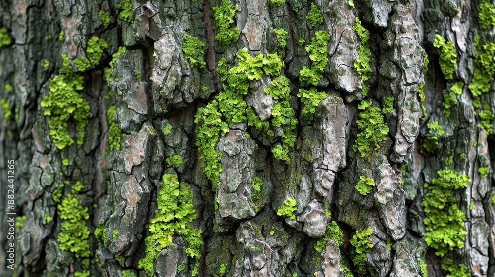 Detailed close up of hyperrealistic tree bark texture in stock photo for background Detailed close up of hyperrealistic tree bark texture in stock photo for background