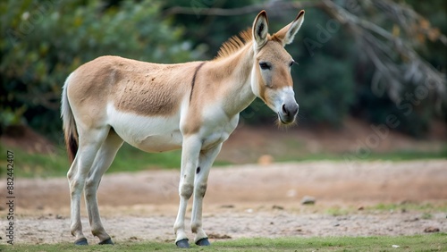 Persian onager (Equus hemionus onager) photo