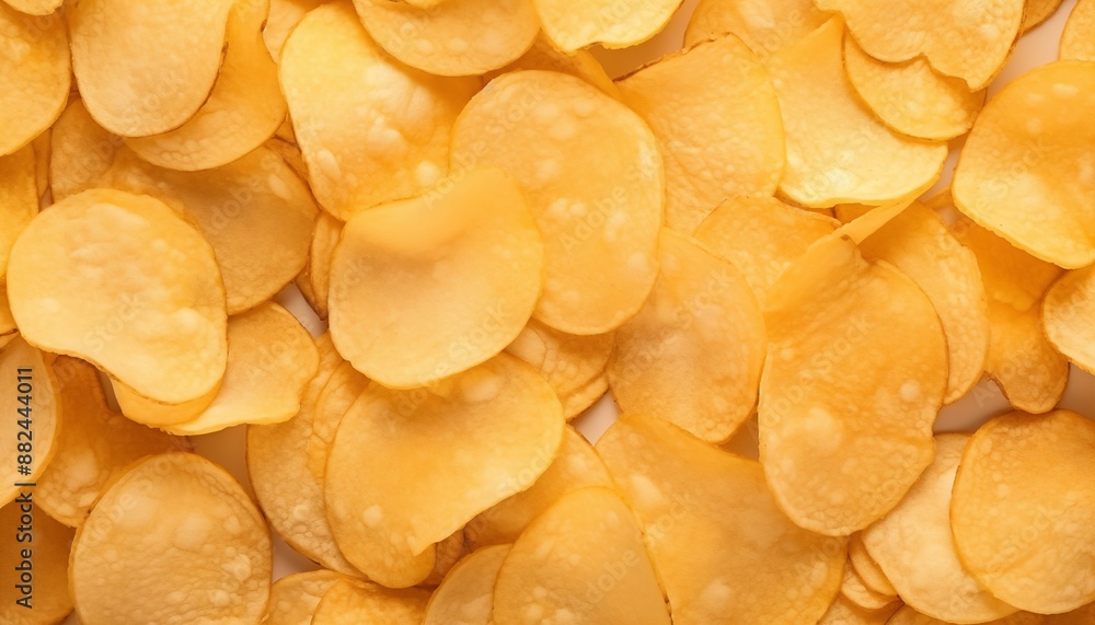 potato chips close up potato chips close up