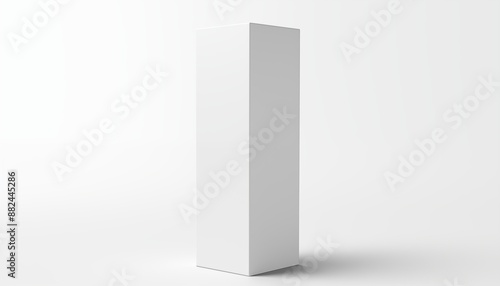 blank white box square