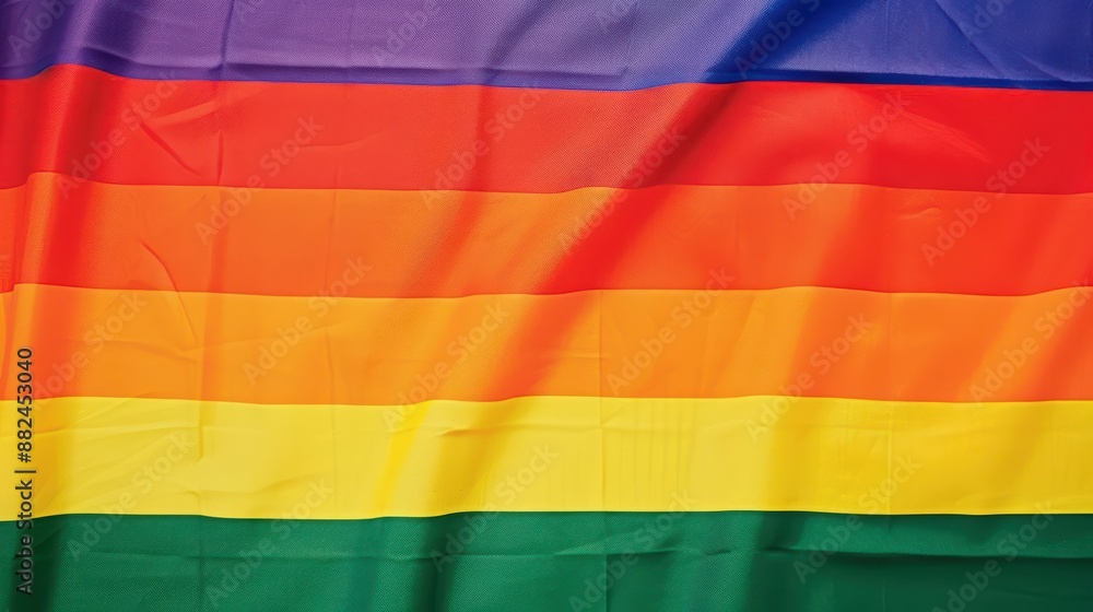 The rainbow flag symbolizes love, acceptance, and the diversity of identities The rainbow flag symbolizes love, acceptance, and the diversity of identities
