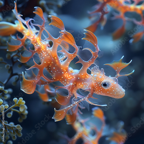 Leafy Sea Dragon Macro Photography