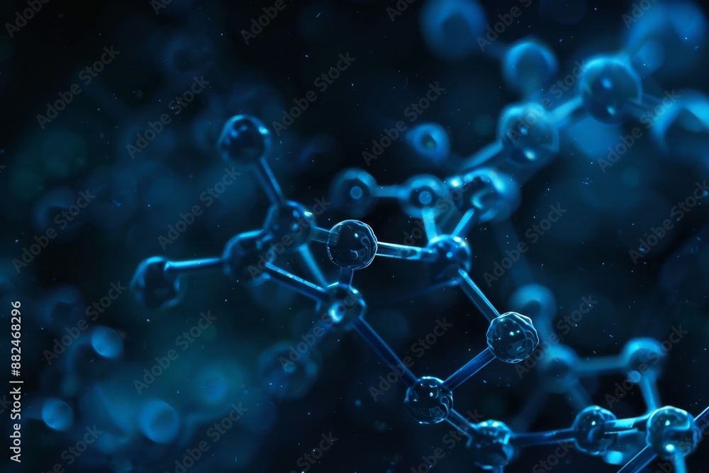 Intricate molecular pattern, ideal for conveying scientific ideas Intricate molecular pattern, ideal for conveying scientific ideas