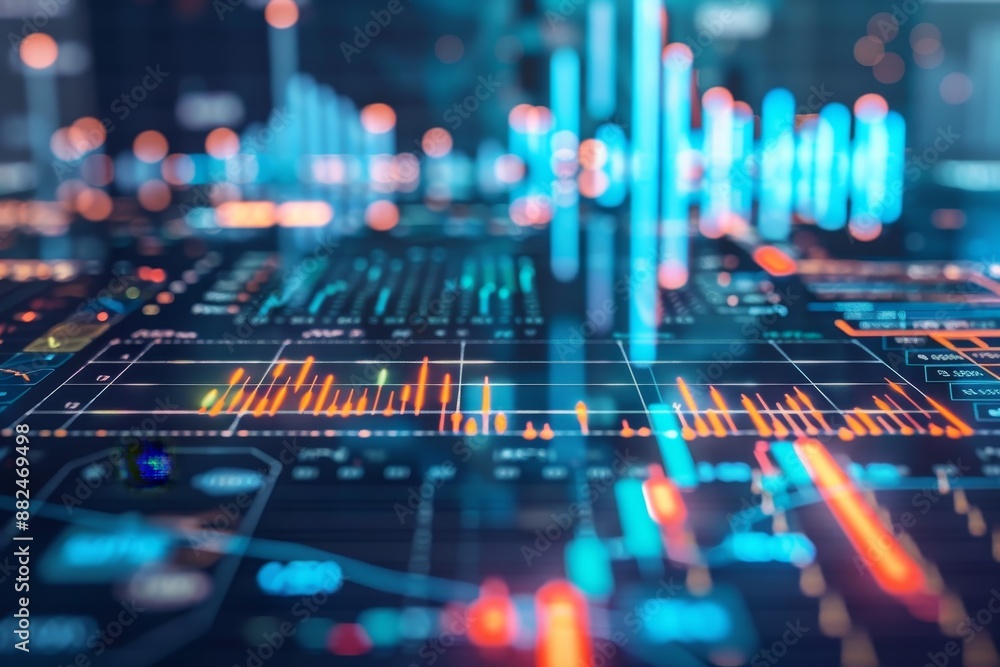 An intricate network of financial data points analyzed with precision for informed decisions An intricate network of financial data points analyzed with precision for informed decisions