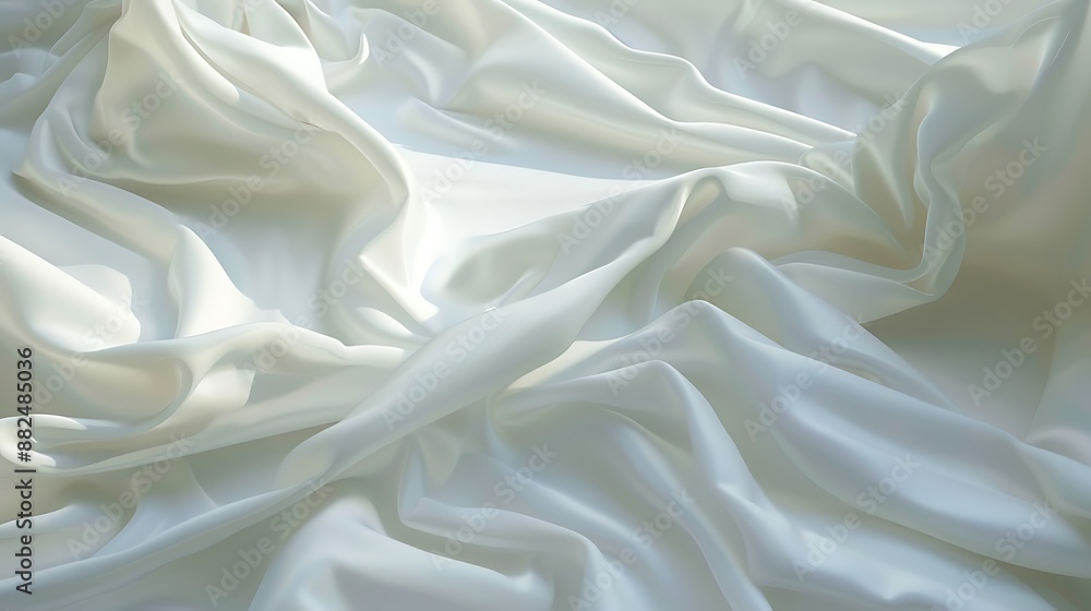 Radiant Backdrop: The Beauty of Overlapping White Radiant Backdrop: The Beauty of Overlapping White