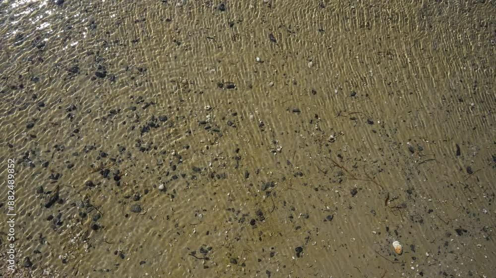 Abstract waves pattern on sunny day Abstract waves pattern on sunny day