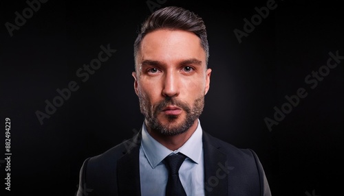 Professional Business Portrait of Confident Man