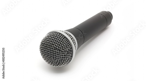 microphone isolated on white © Muzammil